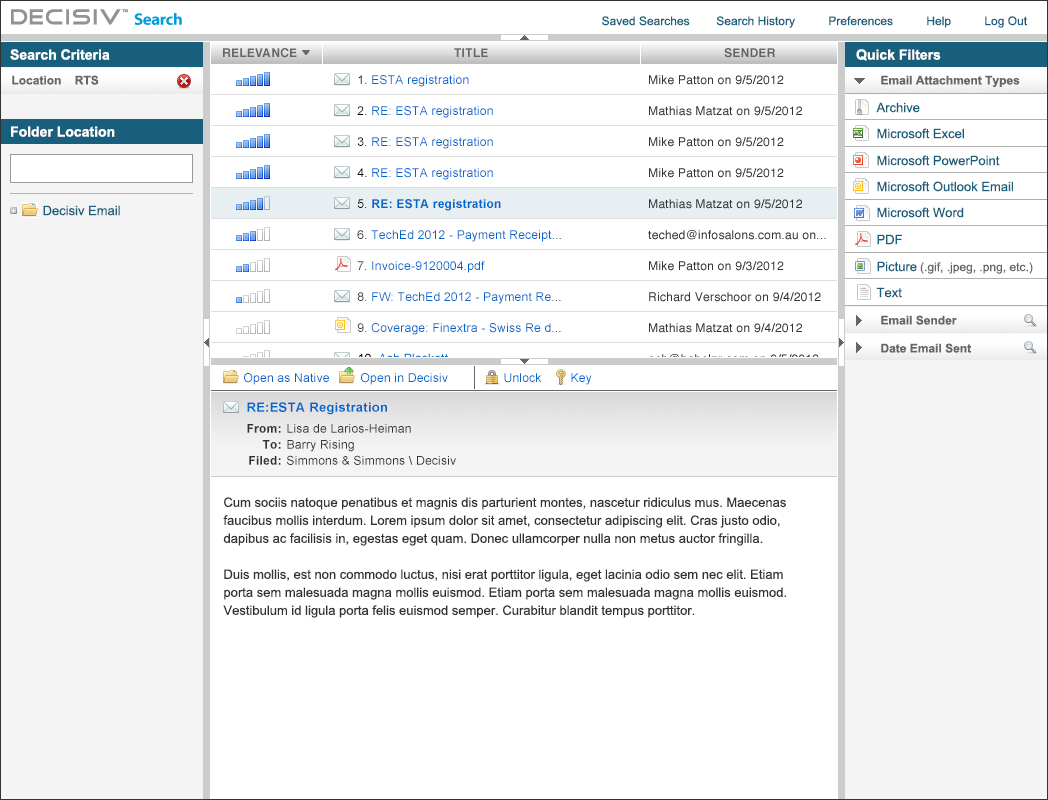 Decisiv Email Mockup